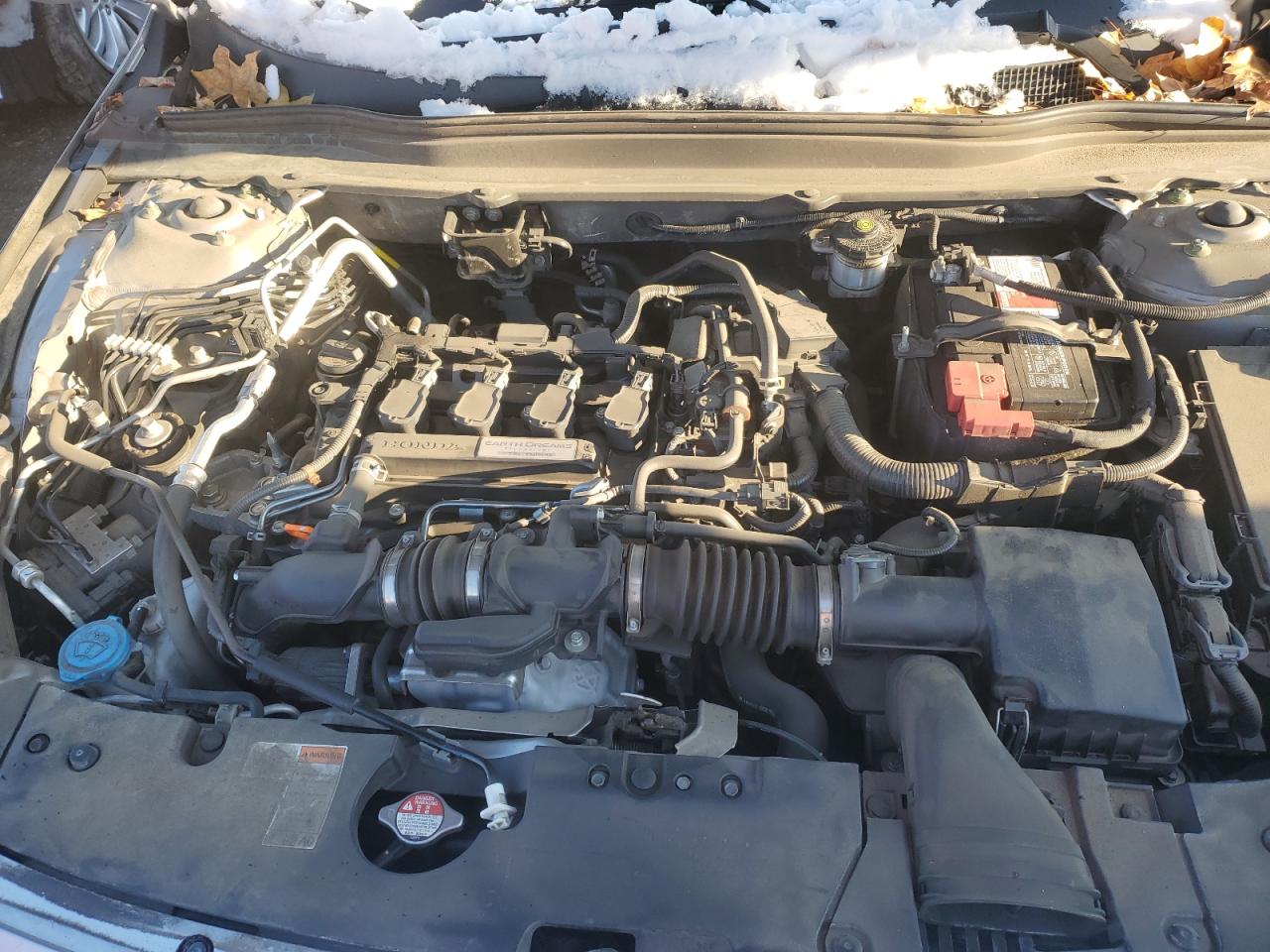 2020 Honda Accord VIN 1HGCV1F56LA041725 Copart auction photo, side damage thumbnail 11