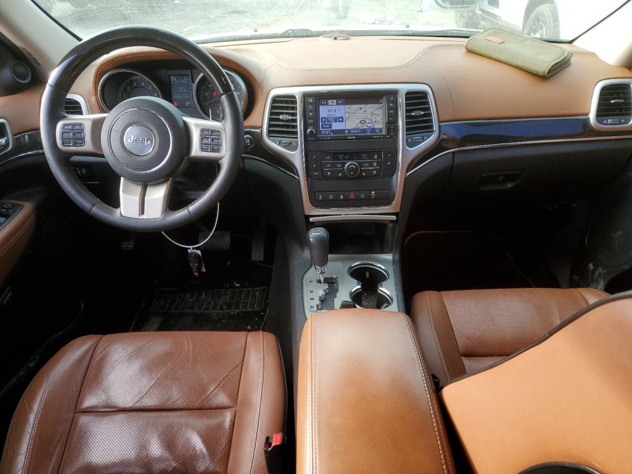 2013 Jeep Grand Cherokee VIN 1C4RJECT6DC655355 Copart auction photo, all over damage thumbnail 8