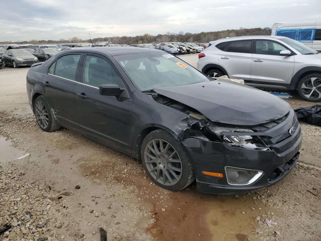 2012 Ford Fusion VIN 3FAHP0JA2CR129664 Copart auction photo, front end damage thumbnail 4