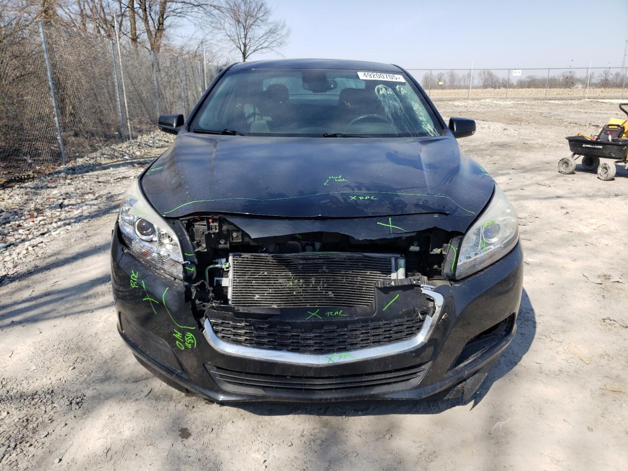 2014 Chevrolet Malibu VIN 1G11C5SL8EF249028 Copart auction photo, front end / side damage thumbnail 5
