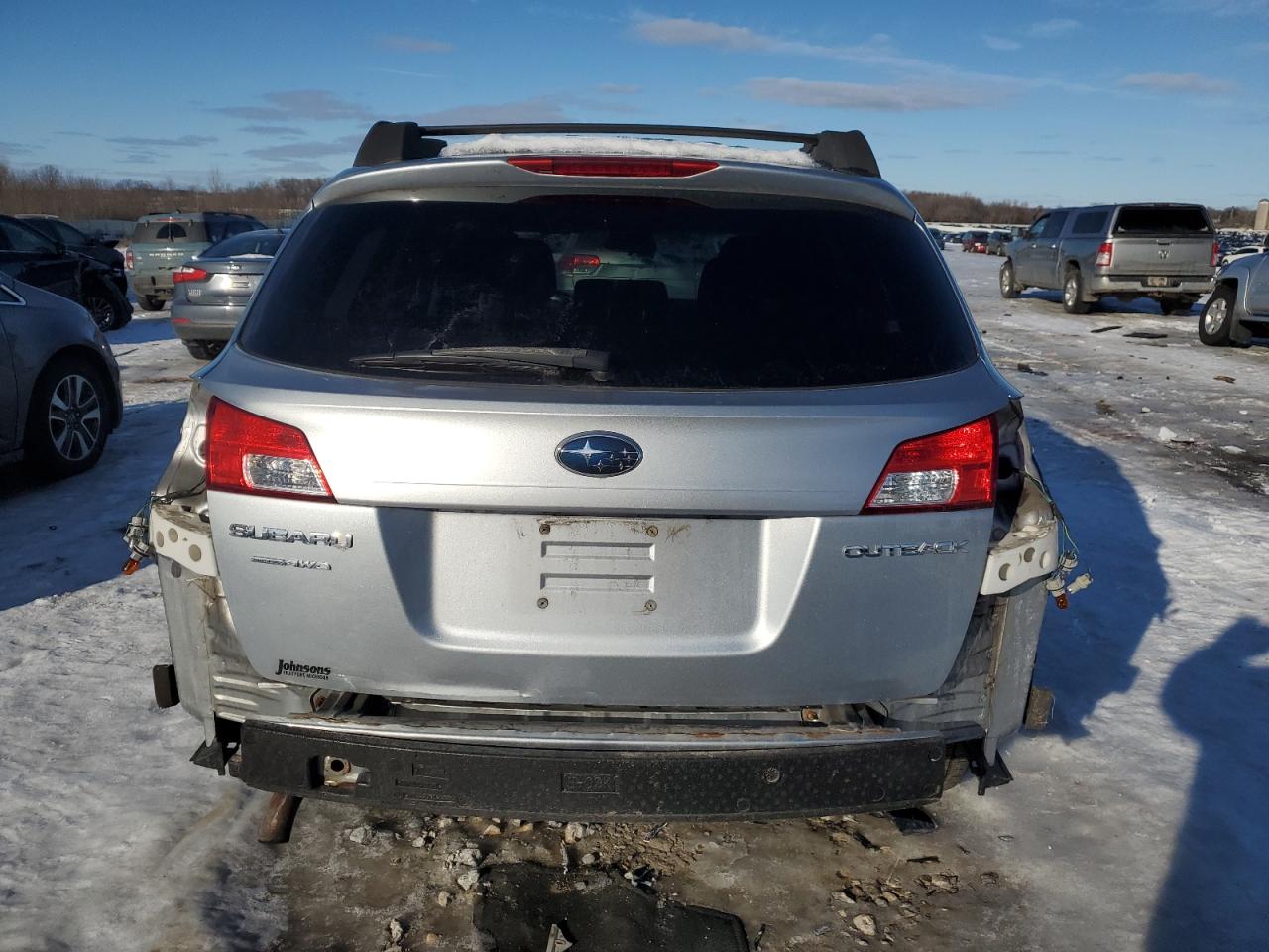 2013 Subaru Outback VIN 4S4BRCCC2D3201873 Copart auction photo, rear end damage thumbnail 6