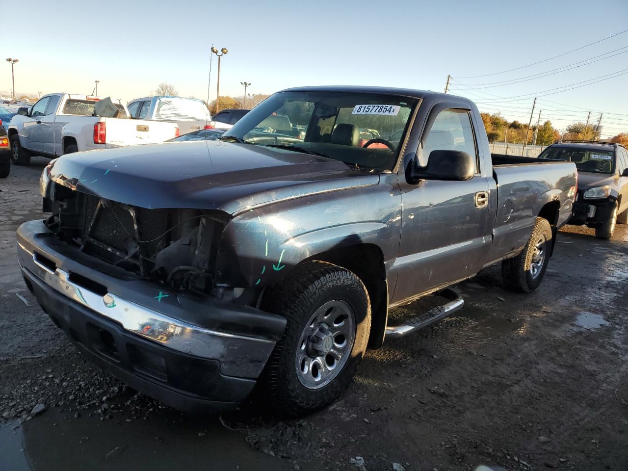 2006 Chevrolet Silverado VIN 3GCEK14X76G148907