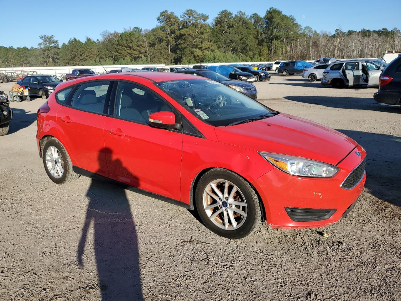 2017 Ford Focus VIN 1FADP3K28HL215705 Copart auction photo, all over damage thumbnail 4