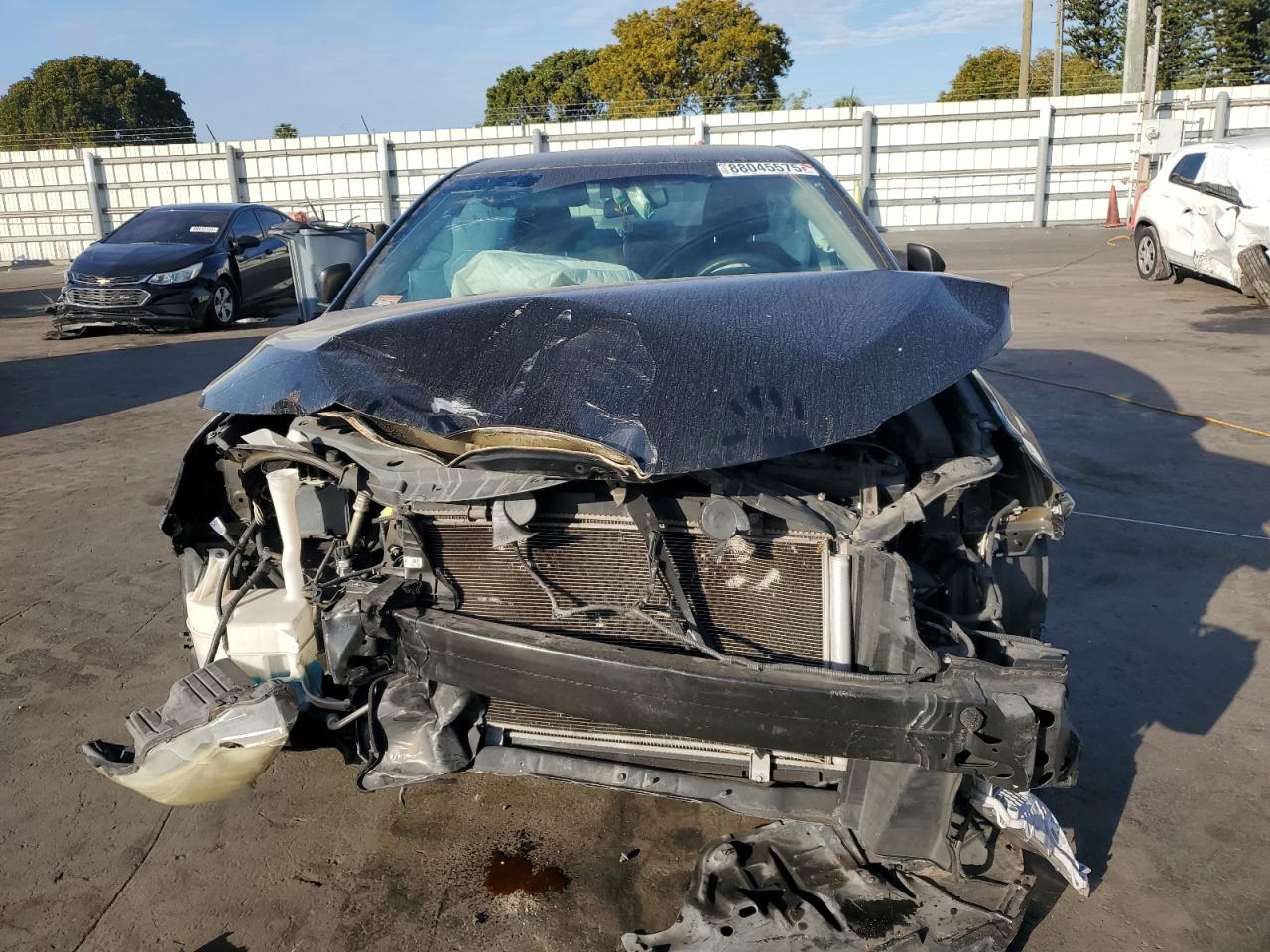 2017 Toyota Camry VIN 4T1BF1FK3HU280342 Copart auction photo, front end damage thumbnail 5