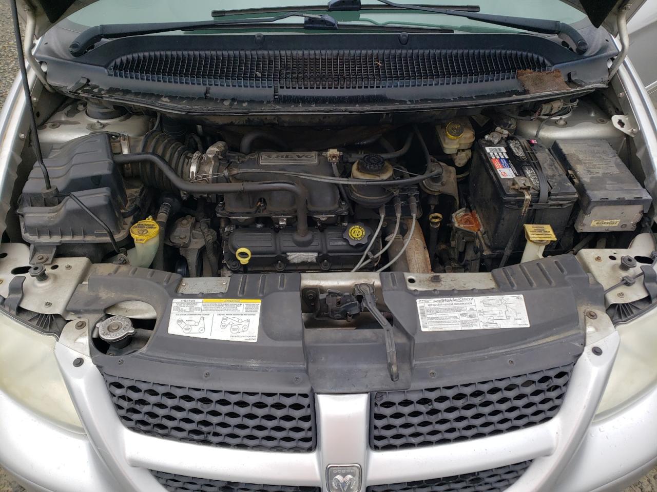 2004 Dodge Caravan VIN 2D4GP44L44R606616 Copart auction photo, rear end / minor dent/scratches damage thumbnail 12