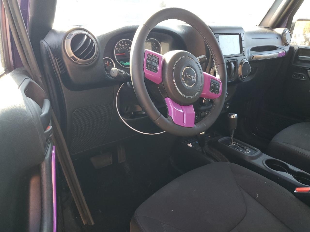 2017 Jeep Wrangler VIN 1C4AJWAGXHL754615 Copart auction photo, rear end / minor dent/scratches damage thumbnail 8
