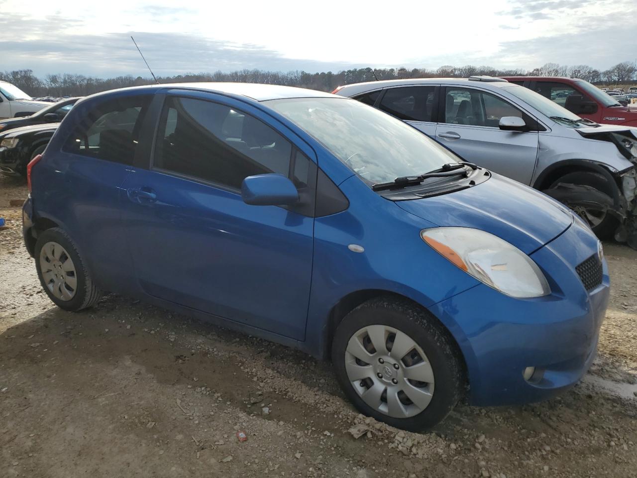 2008 Toyota Yaris VIN JTDJT923885196341 Copart auction photo, rear end damage thumbnail 4