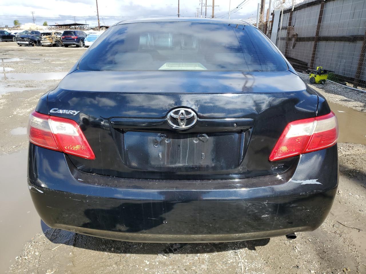 2007 Toyota Camry VIN 4T1BE46K27U513937 Copart auction photo, front end / rear end damage thumbnail 6