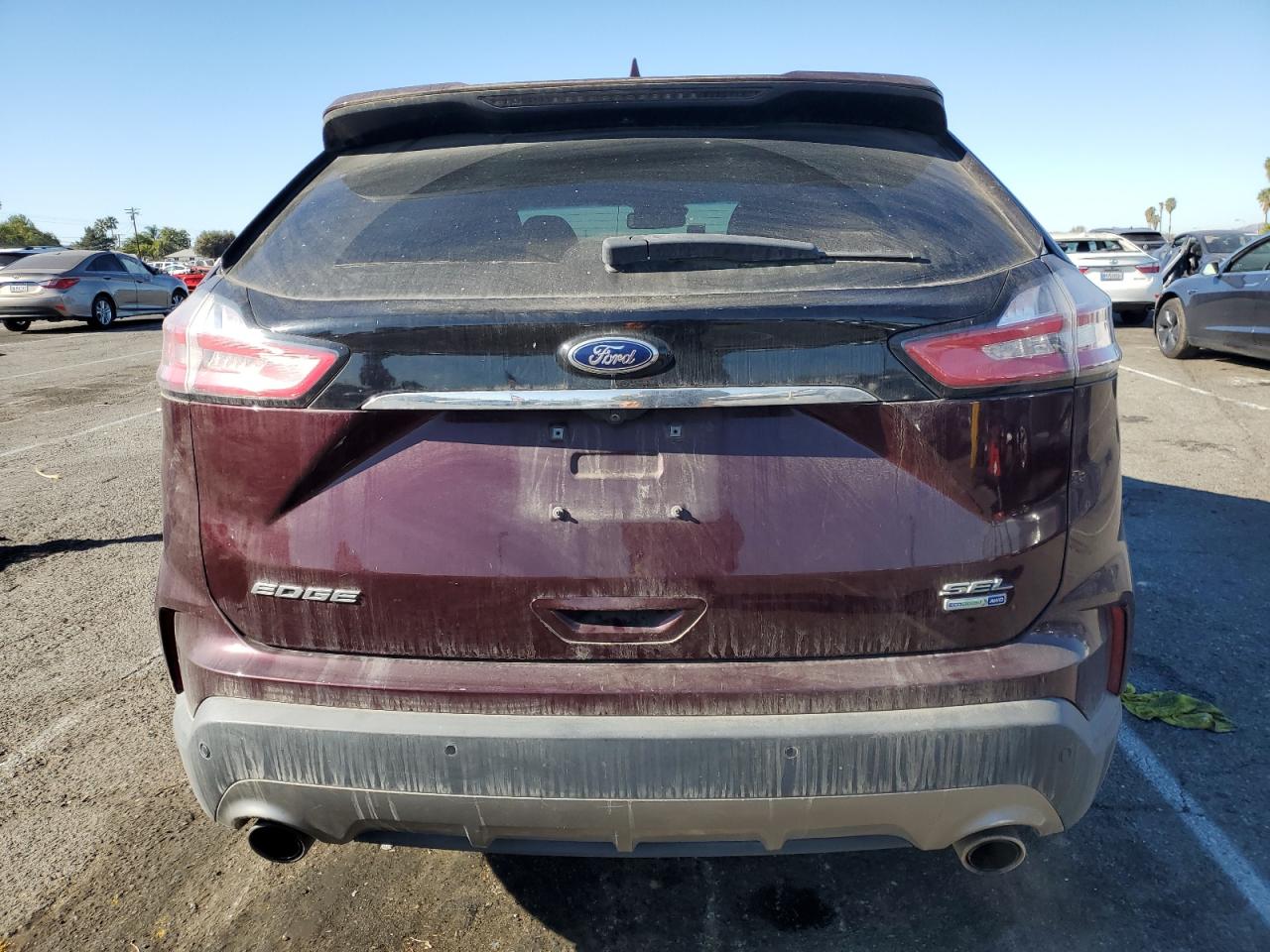 2019 Ford Edge VIN 2FMPK4J90KBB48532 Copart auction photo, minor dent/scratches damage thumbnail 6