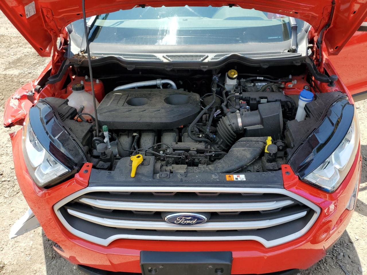 2021 Ford EcoSport VIN MAJ6S3GL5MC403617 Copart auction photo, front end / minor dent/scratches damage thumbnail 14
