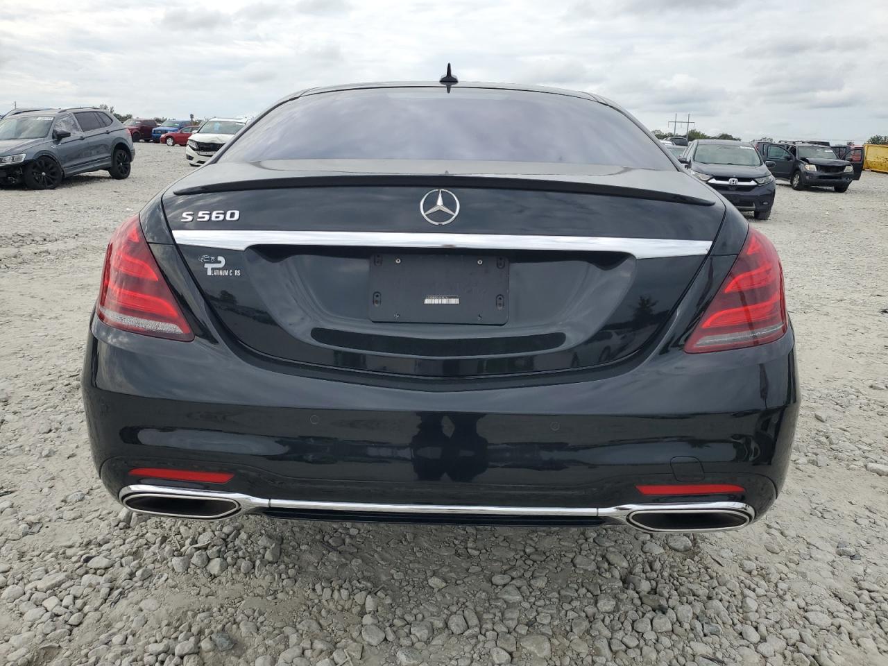 2019 Mercedes-Benz S-klasse VIN WDDUG8DB9KA448974 Copart auction photo, front end damage thumbnail 6