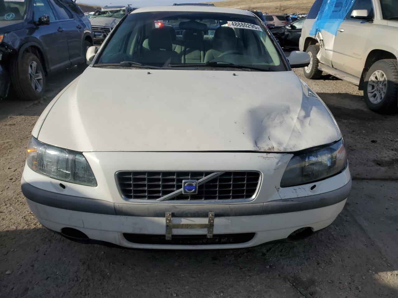 2003 Volvo S60 VIN YV1RS61T132259354 Copart auction photo, rear end / front end damage thumbnail 5