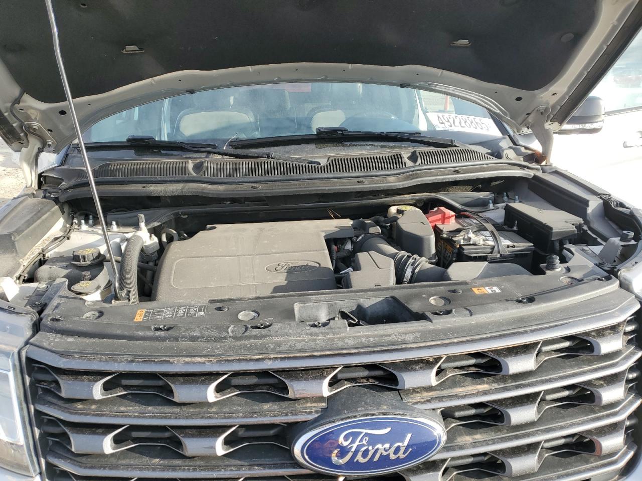 2017 Ford Explorer VIN 1FM5K8D88HGC30933 Copart auction photo, side damage thumbnail 11