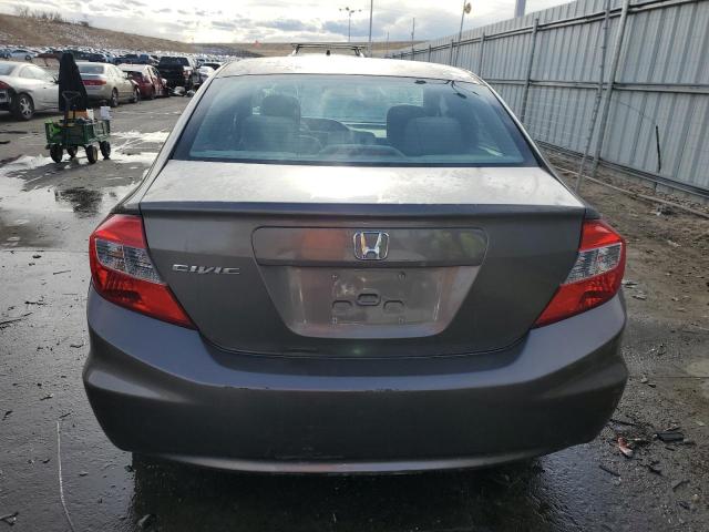 2012 Honda Civic VIN 2HGFB2F82CH589387 Copart auction photo, vandalism / front end damage thumbnail 6