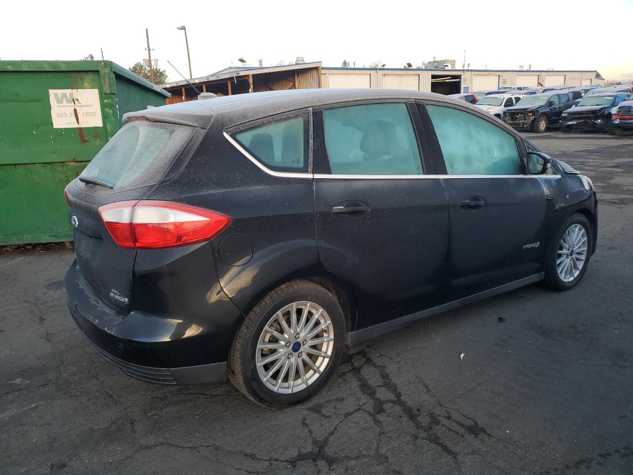 2015 Ford C-MAX VIN 1FADP5BU2FL117313 Copart auction photo, front end damage thumbnail 3
