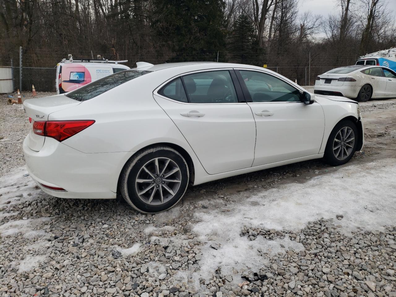 2018 Acura TLX VIN 19UUB1F51JA006987 Copart auction photo, front end damage thumbnail 3