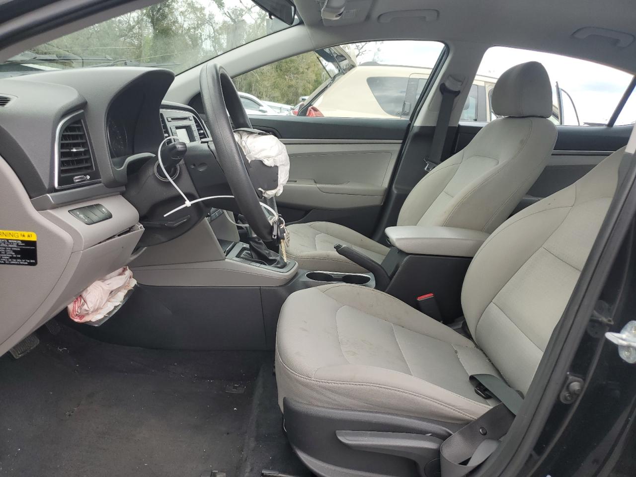 2017 Hyundai Elantra VIN 5NPD74LF9HH141572 Copart auction photo, front end damage thumbnail 7