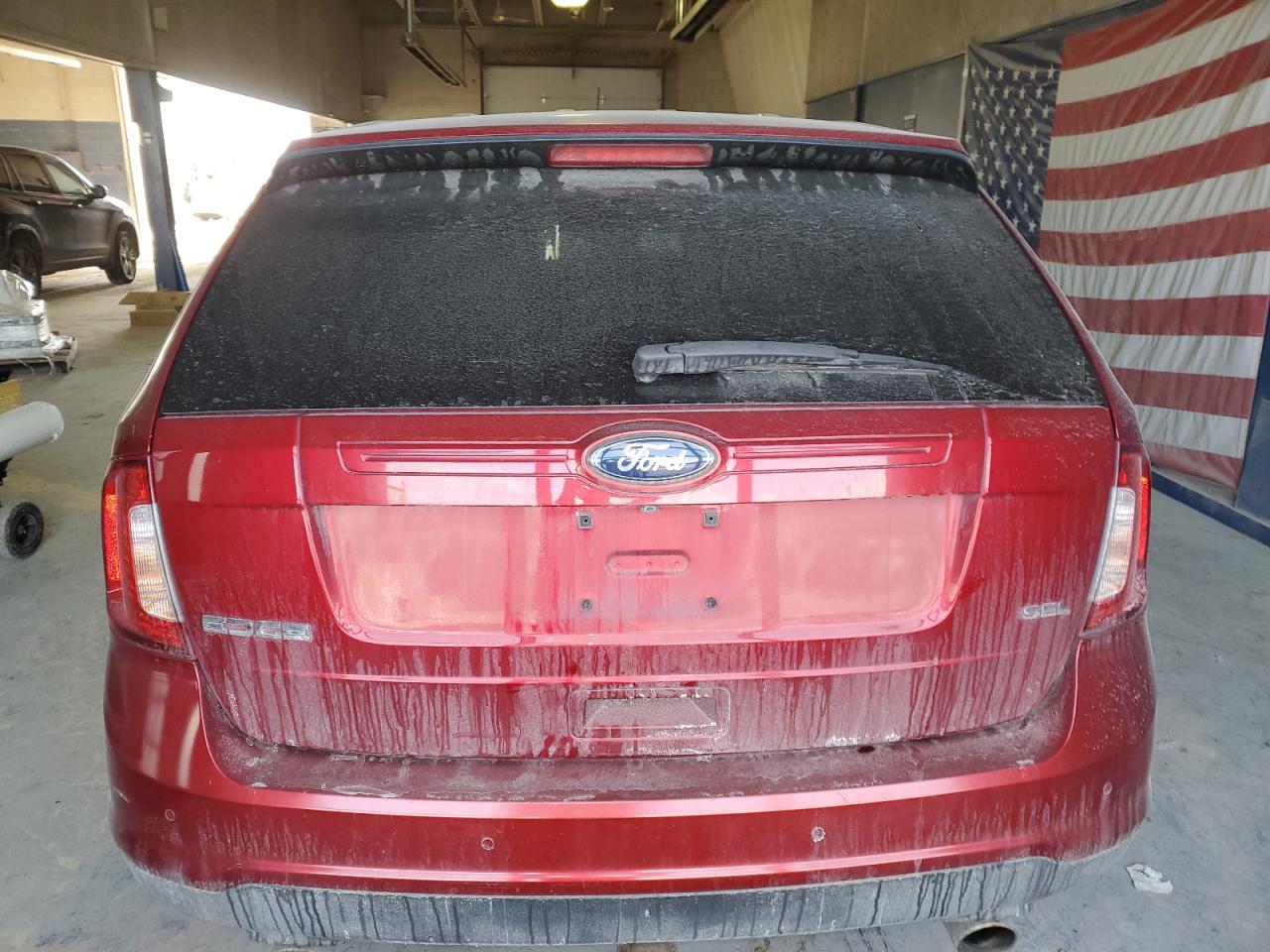 2014 Ford Edge VIN 2FMDK3JC1EBB28979 Copart auction photo, front end / minor dent/scratches damage thumbnail 6