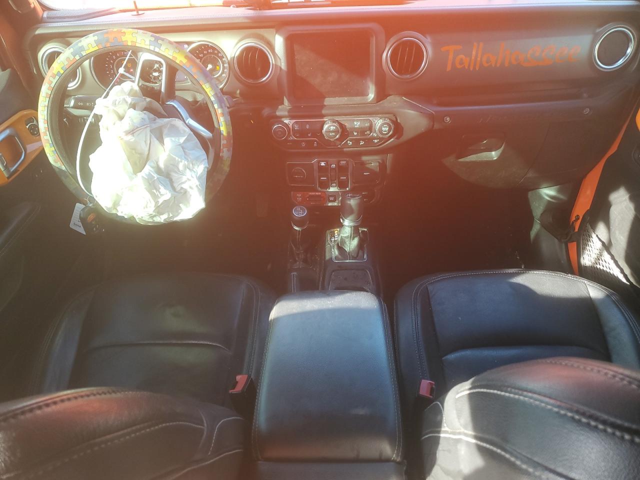 2019 Jeep Wrangler VIN 1C4HJXFN3KW527672 Copart auction photo, front end damage thumbnail 8