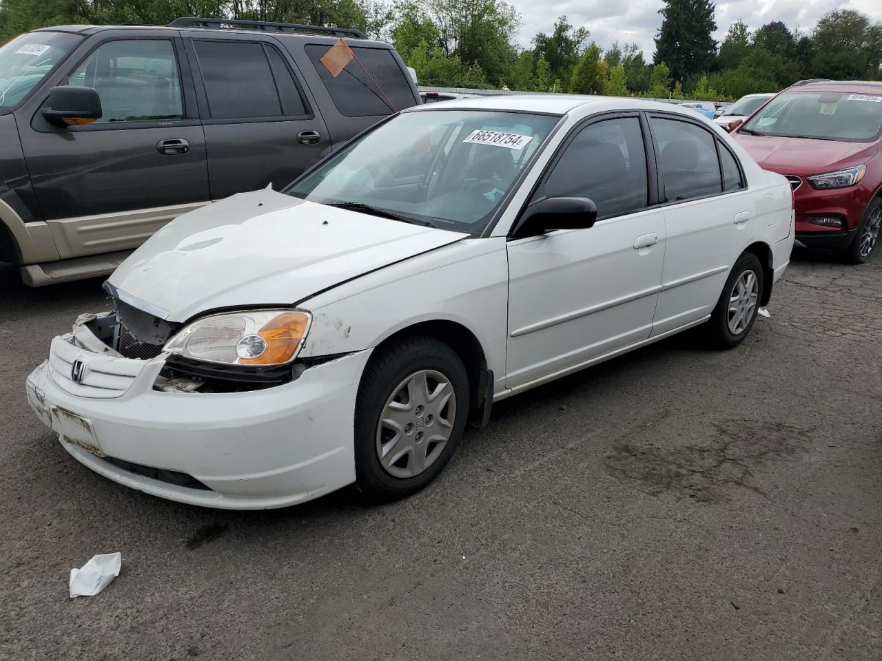2003 Honda Civic VIN 2HGES165X3H545715