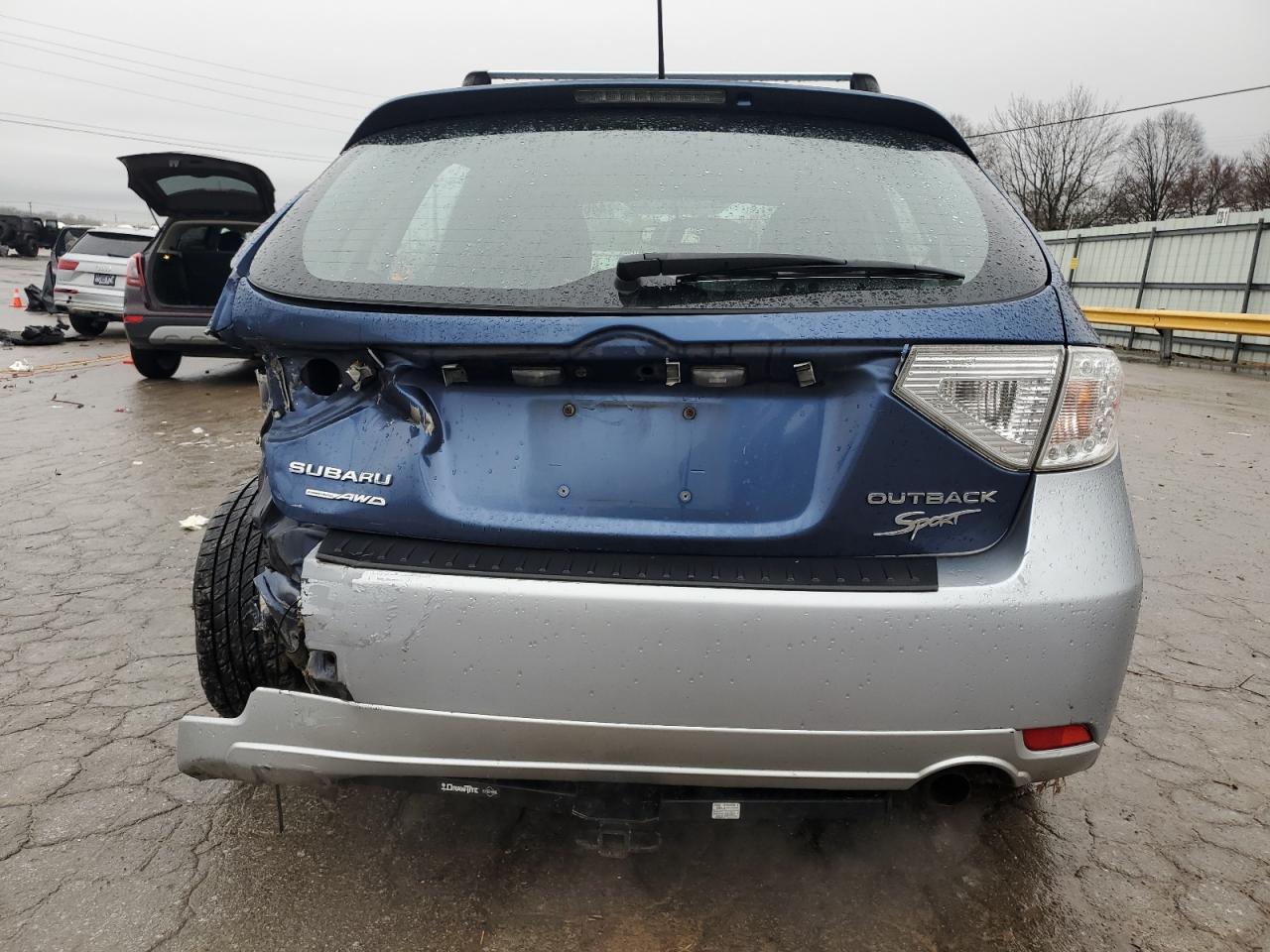 2011 Subaru Impreza VIN JF1GH6D66BH824944 Copart auction photo, rear end damage thumbnail 6