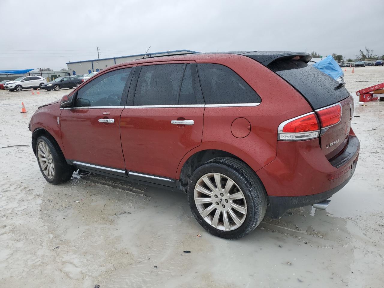 2014 Lincoln MKX VIN 2LMDJ6JK5EBL06232 Copart auction photo, front end damage thumbnail 2