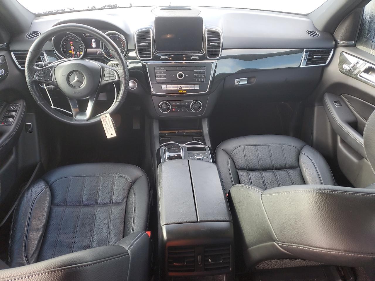 2017 Mercedes-Benz GLE VIN 4JGDA5JB3HA985326 Copart auction photo, front end / side damage thumbnail 8