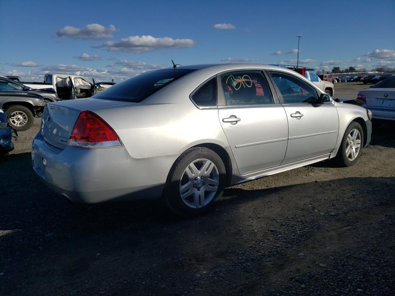 2016 Chevrolet Impala VIN 2G1WB5E33G1181333 Copart auction photo, front end / rear end damage thumbnail 3