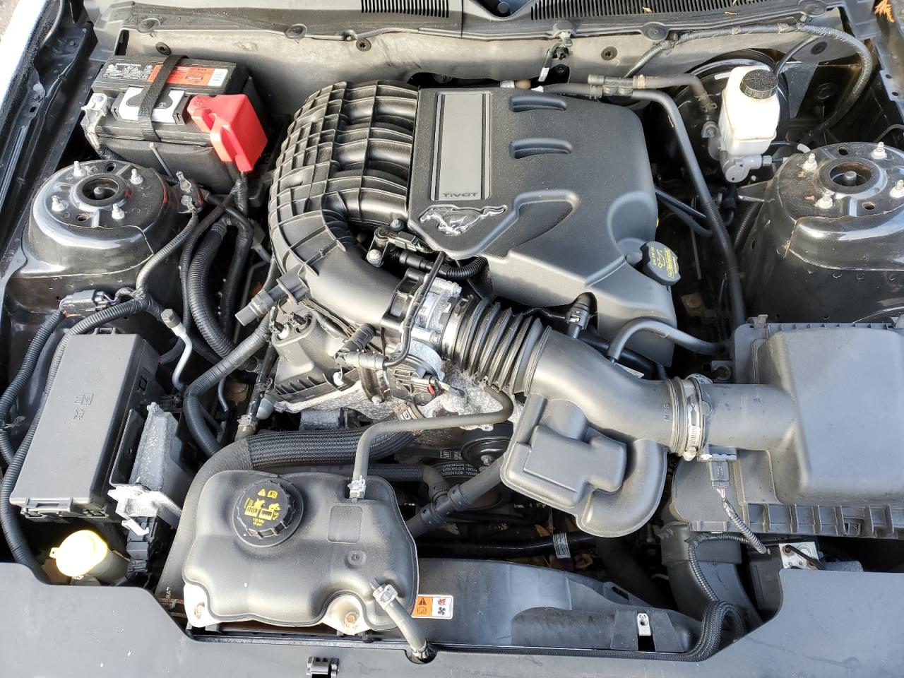 2011 Ford Mustang VIN 1ZVBP8AM1B5163876 Copart auction photo, side / front end damage thumbnail 12