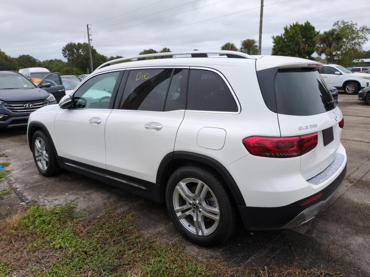 2020 Mercedes-Benz GLB VIN W1N4M4HB6LW026292 Copart auction photo, water/flood damage thumbnail 2