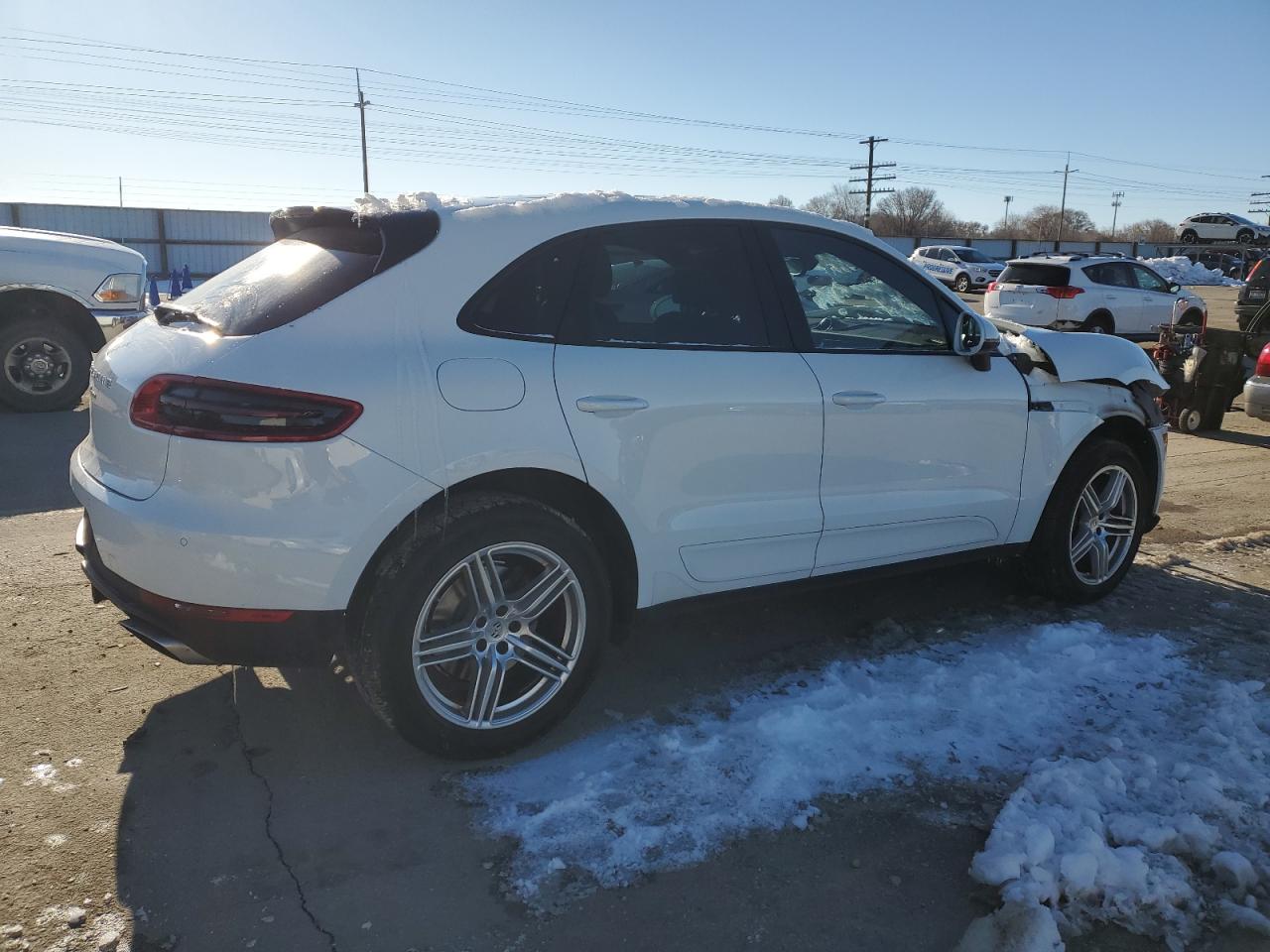 2018 Porsche Macan VIN WP1AA2A52JLB02714 Copart auction photo, front end damage thumbnail 3