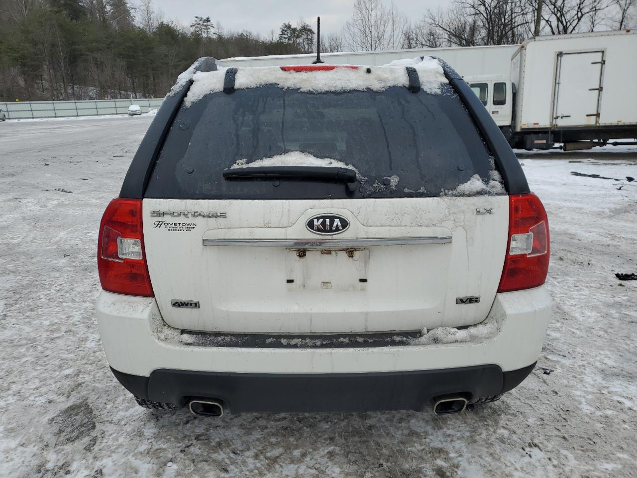 2009 KIA Sportage VIN KNDJE723397560329 Copart auction photo, front end / side damage thumbnail 6