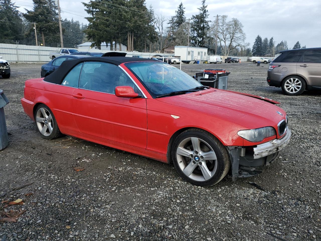 2006 BMW 3er VIN WBABW33416PX85410 Copart auction photo, front end / side damage thumbnail 4