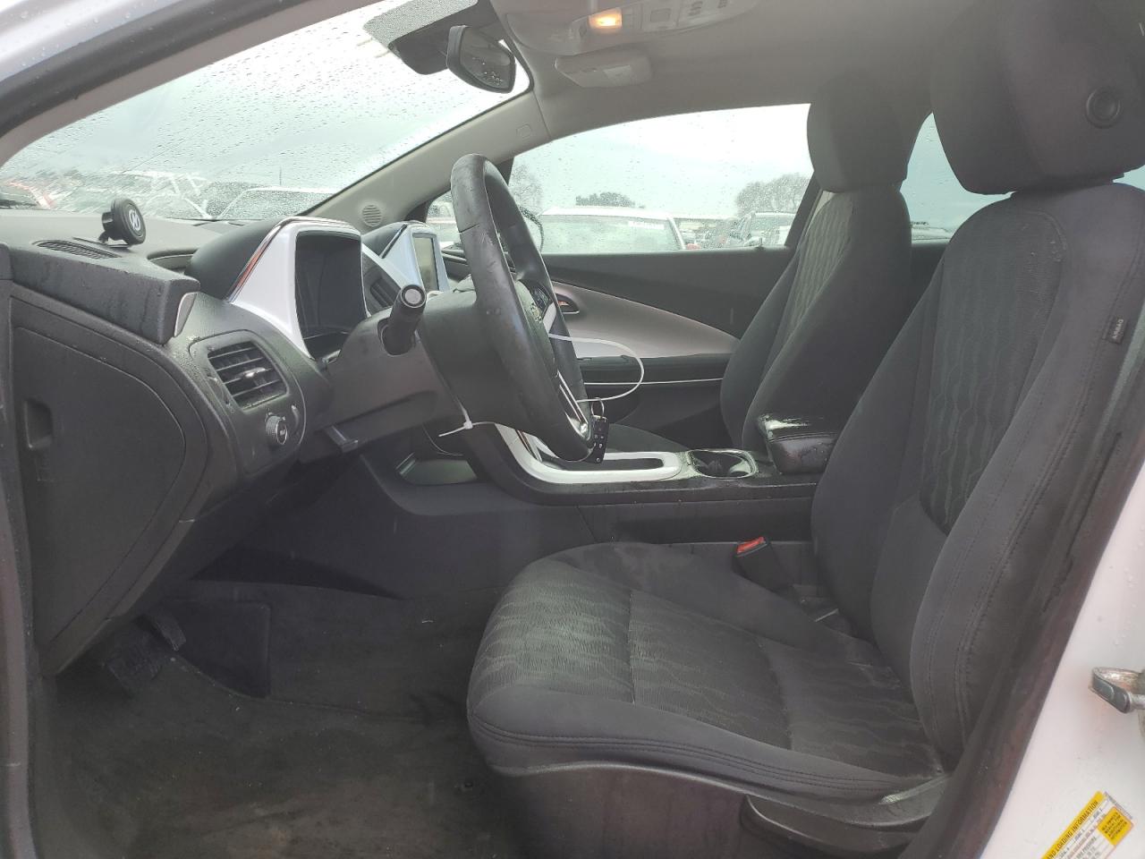 2012 Chevrolet Volt VIN 1G1RE6E42CU121710 Copart auction photo, side / front end damage thumbnail 7