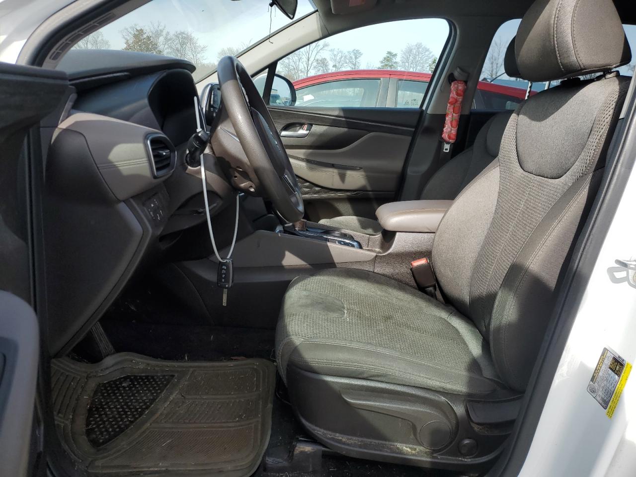 2019 Hyundai Santa Fe VIN 5NMS2CAD5KH135547 Copart auction photo, front end damage thumbnail 7