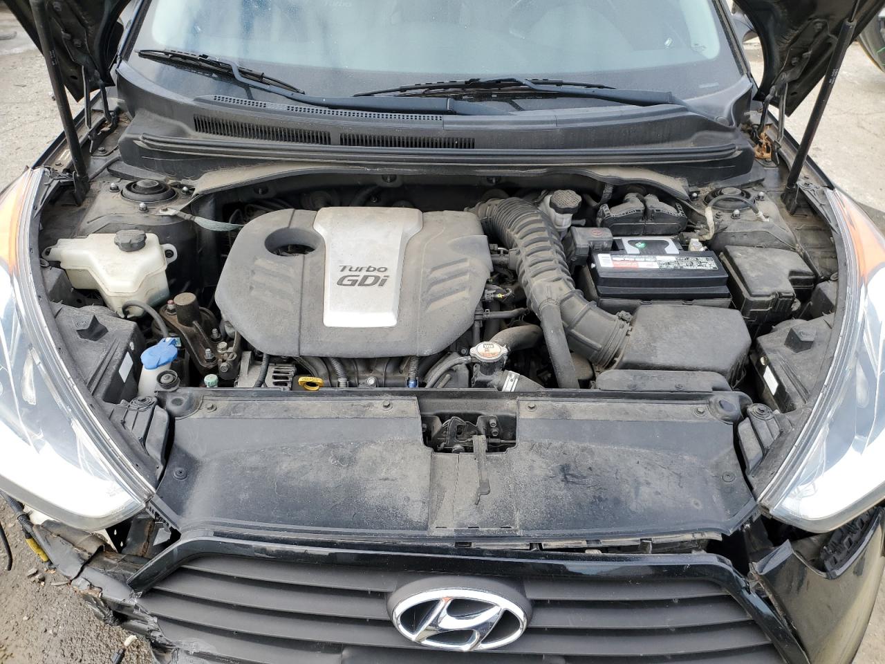 2015 Hyundai Veloster VIN KMHTC6AE9FU229405 Copart auction photo, front end damage thumbnail 11