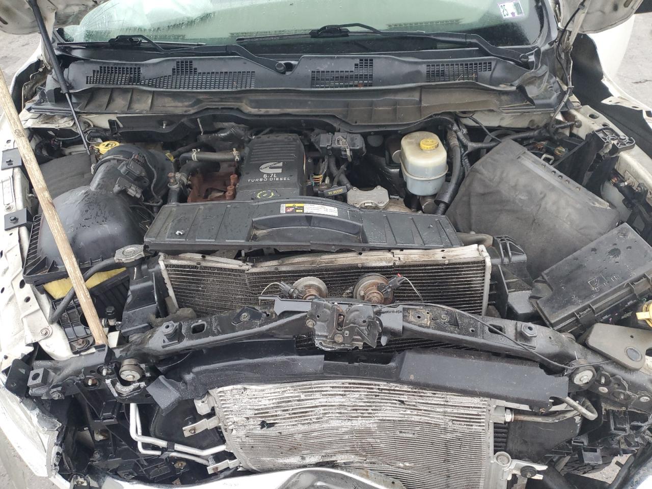 2012 Dodge RAM VIN 3C6UD5CL0CG199521 Copart auction photo, all over damage thumbnail 11
