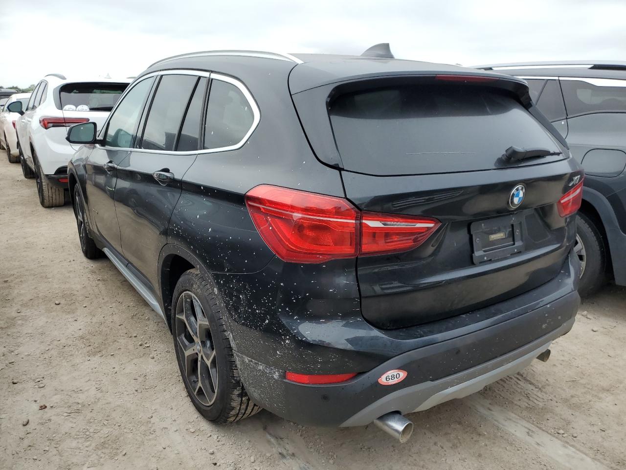 2018 BMW X1 VIN WBXHU7C39J5H43756 Copart auction photo, water/flood damage thumbnail 2