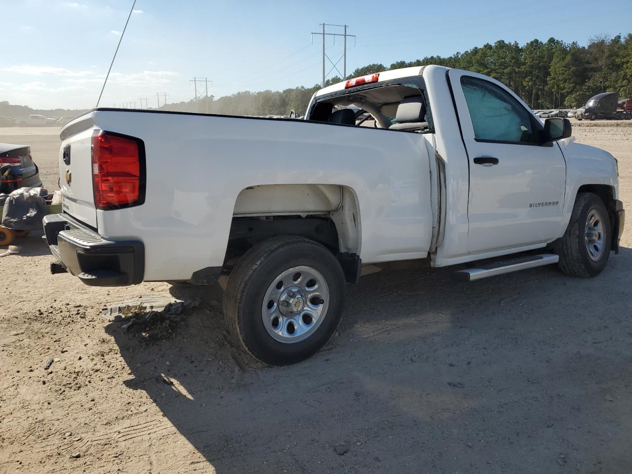 2014 Chevrolet Silverado VIN 1GCNCPEHXEZ150785 Copart auction photo, all over damage thumbnail 3