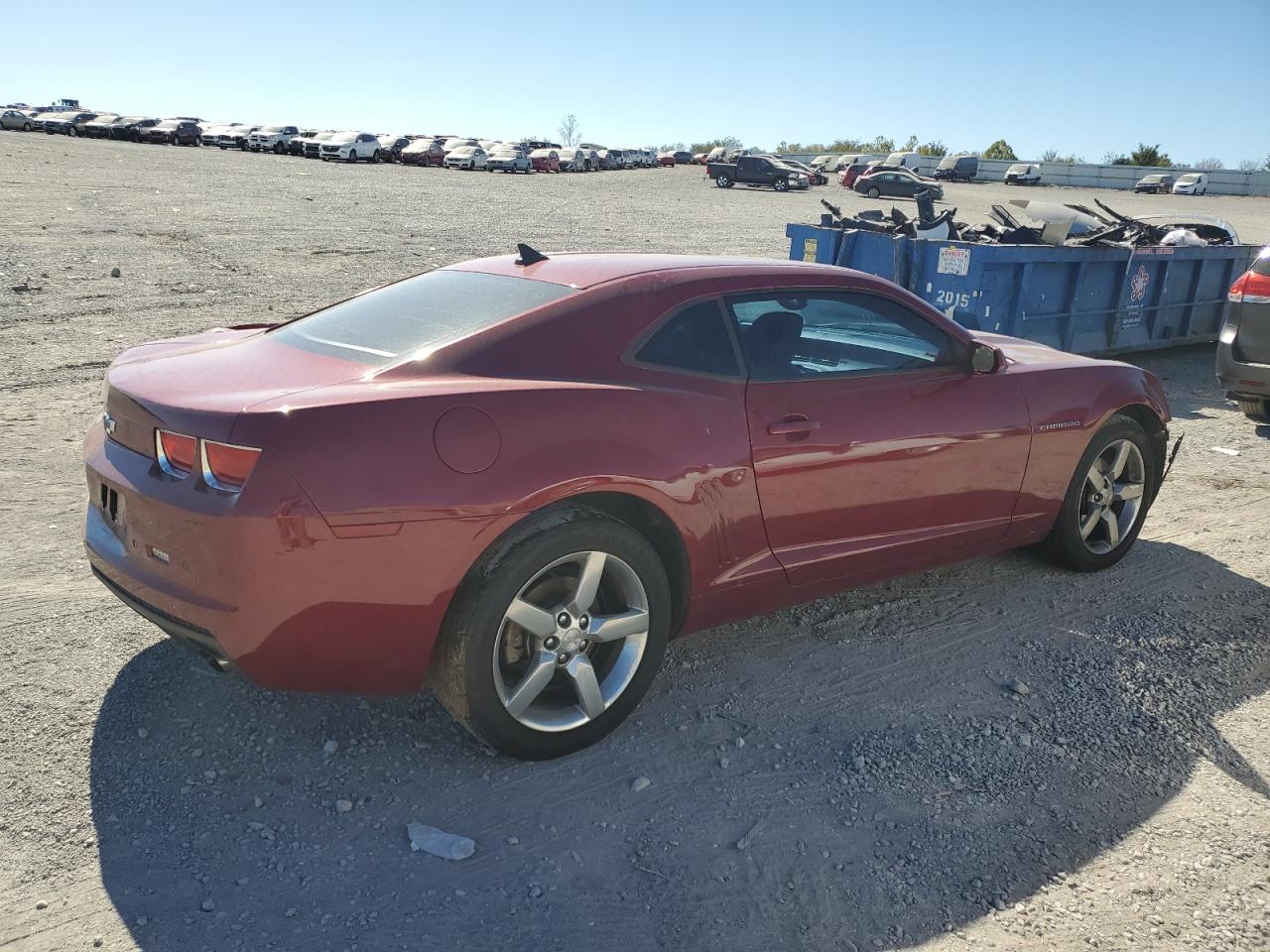 2010 Chevrolet Camaro VIN 2G1FC1EV1A9170363 Copart auction photo, front end / side damage thumbnail 3