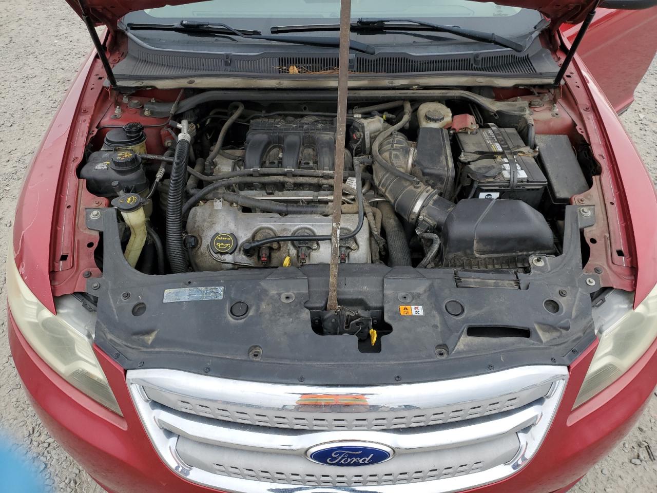 2011 Ford Taurus VIN 1FAHP2FWXBG164829 Copart auction photo, side damage thumbnail 12