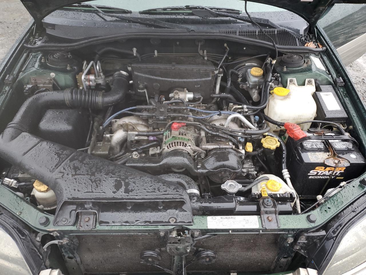 2000 Subaru Legacy VIN 4S3BH6652Y7601694 Copart auction photo, front end damage thumbnail 11