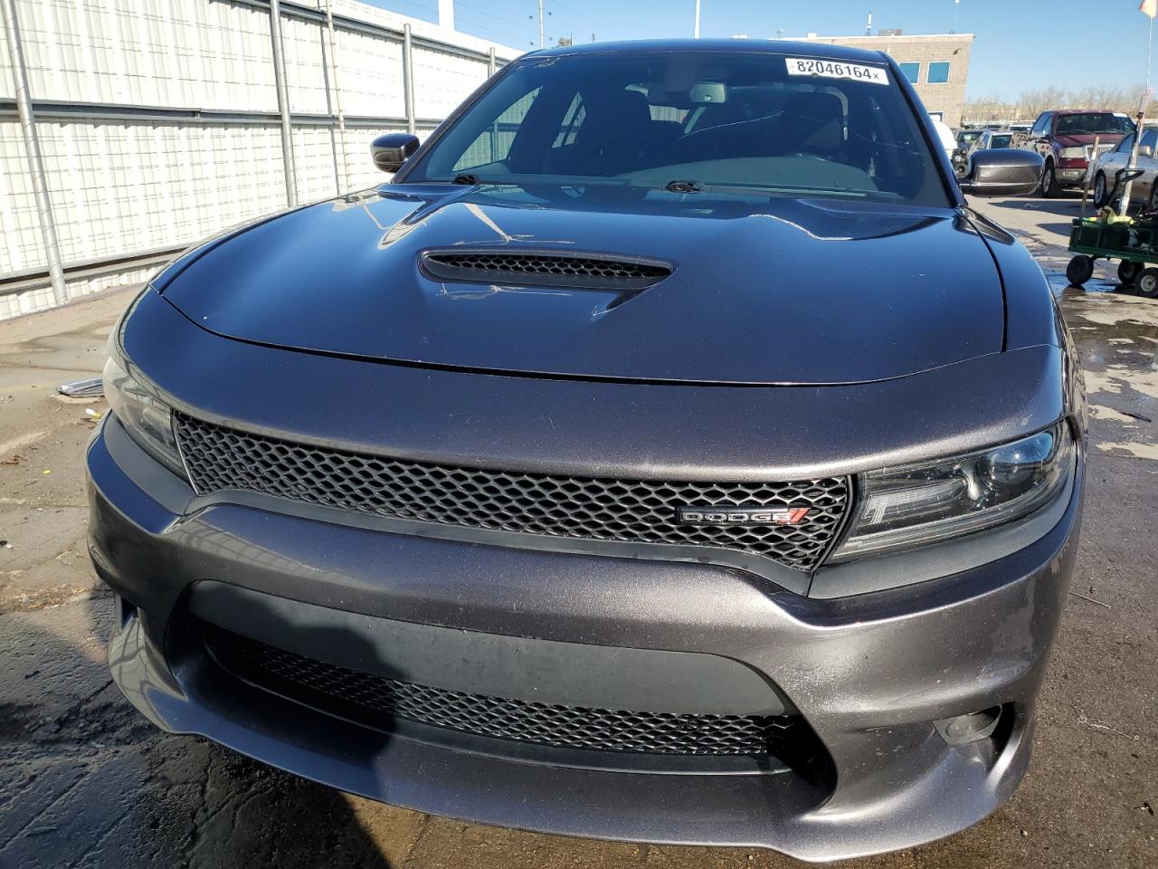 2021 Dodge Charger VIN 2C3CDXCTXMH584347 Copart auction photo, rear end / front end damage thumbnail 5