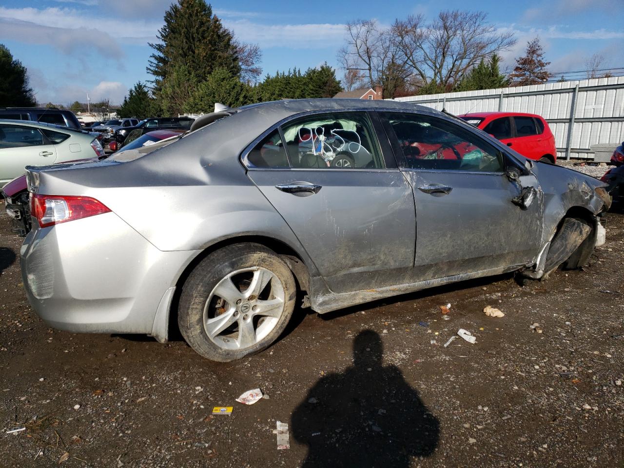 2009 Acura TSX VIN JH4CU26689C019852 Copart auction photo, all over / mechanical damage thumbnail 3