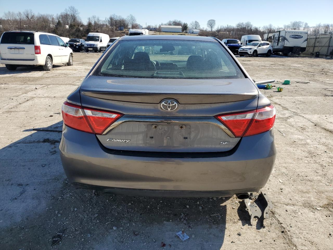 2016 Toyota Camry VIN 4T1BF1FK8GU171213 Copart auction photo, side / front end damage thumbnail 6