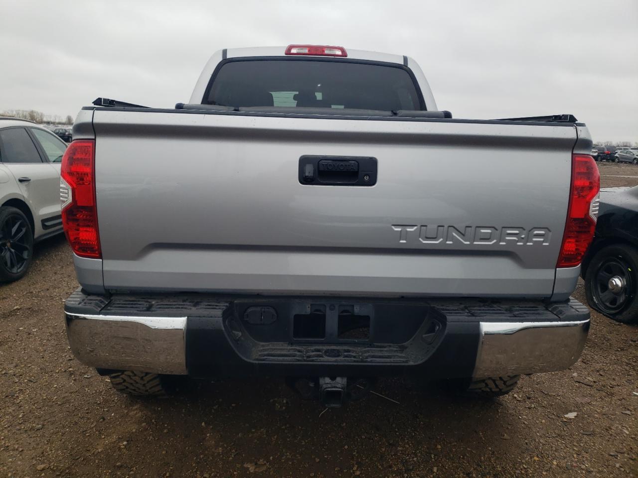2014 Toyota Tundra VIN 5TFDY5F12EX408280 Copart auction photo, front end damage thumbnail 6