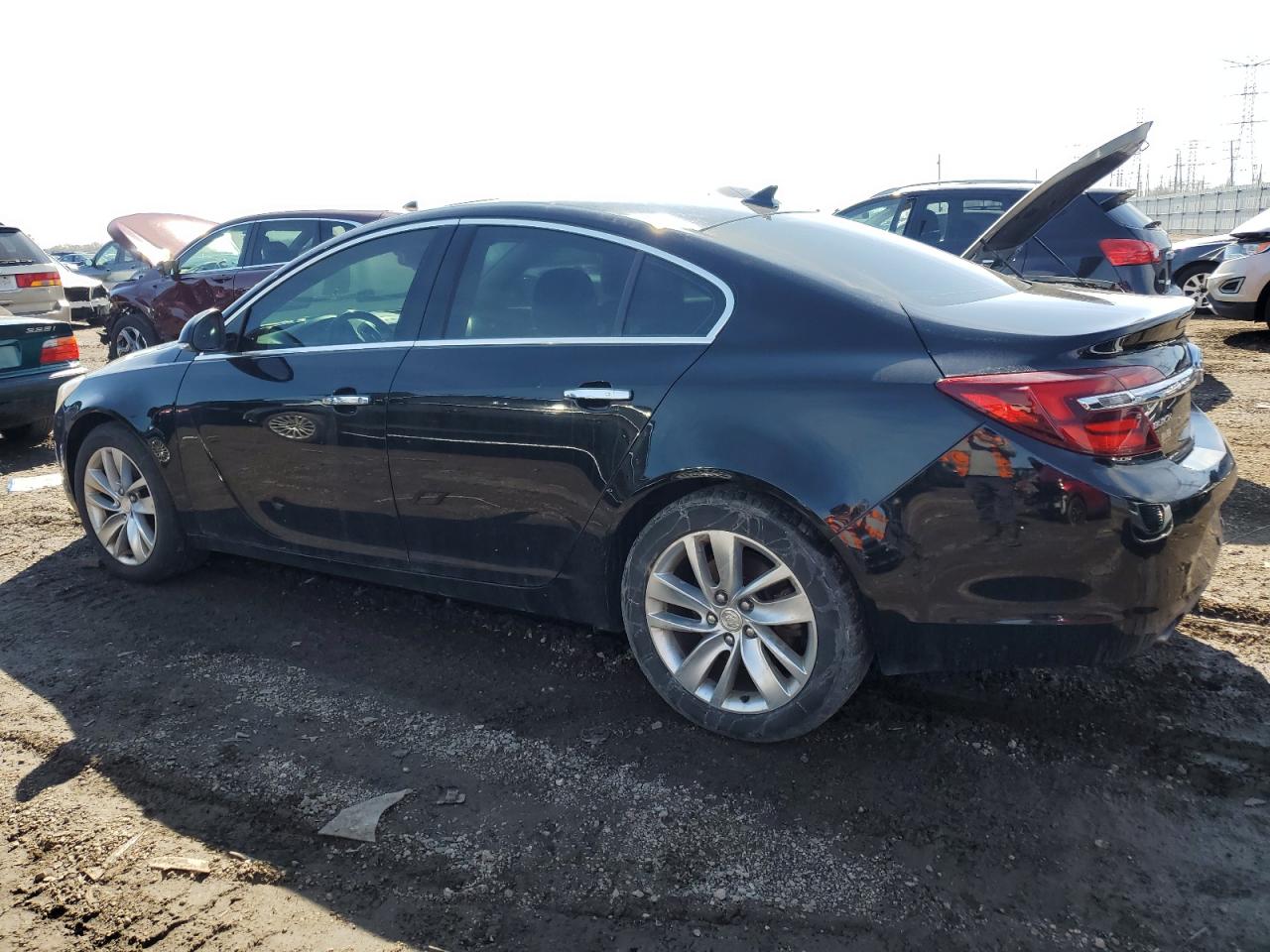 2014 Buick Regal VIN 2G4GN5EX9E9309168 Copart auction photo, mechanical damage thumbnail 2