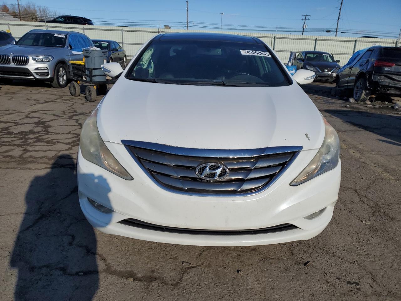 2013 Hyundai Sonata VIN 5NPEC4AC4DH553675 Copart auction photo, side damage thumbnail 5
