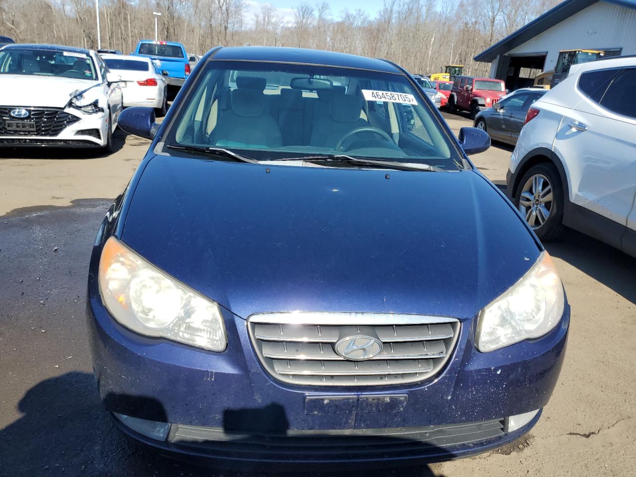 2009 Hyundai Elantra VIN KMHDU46D19U786173 Copart auction photo, rear end / minor dent/scratches damage thumbnail 5