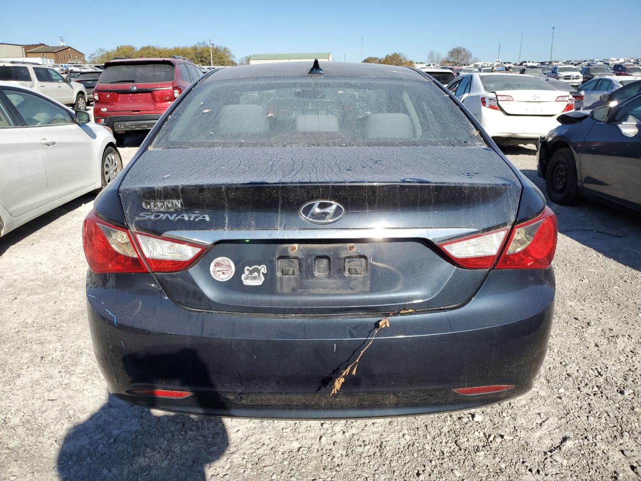 2011 Hyundai Sonata VIN 5NPEB4AC5BH082944 Copart auction photo, top/roof / side damage thumbnail 6